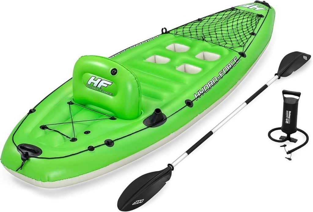 Test du kayak de pêche gonflable Bestway Hydro-Force Koracle XL 1 place