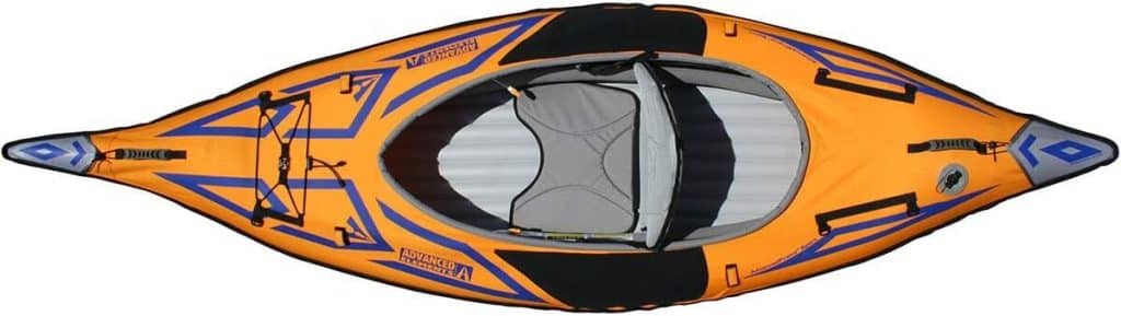Test du kayak orange Advanced Elements AdvancedFrame Sport pour adulte
