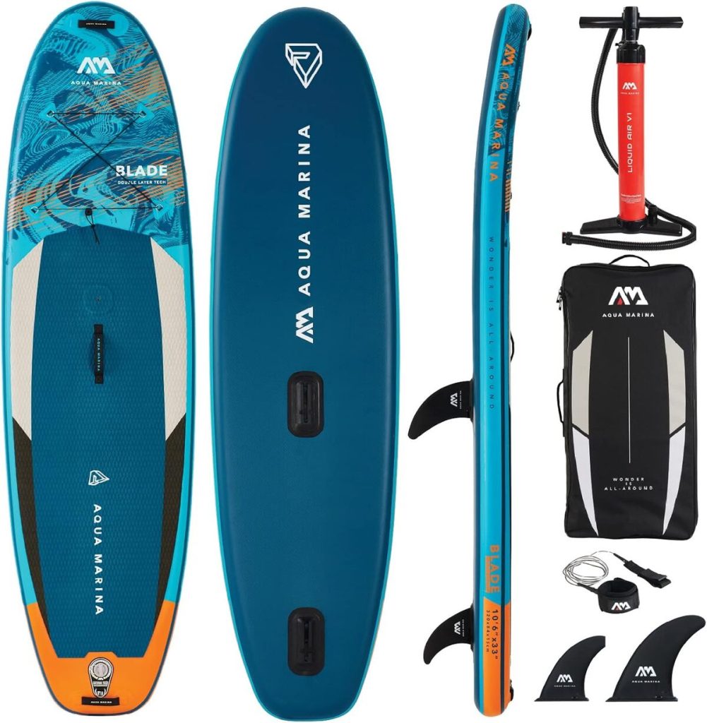 Test : aqua Marina Blade 10'6" windsup coloré pour adultes