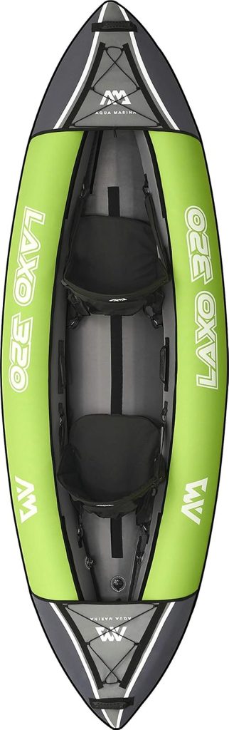 Test du kayak Aqua Marina Laxo-320 : performance et style unisexes