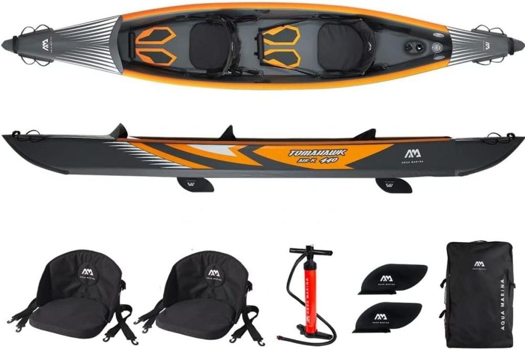 Test du kayak gonflable Aqua Marina AIR-K 440