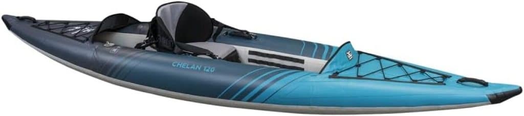 Test du kayak gonflable Aquaglide Chelan 120