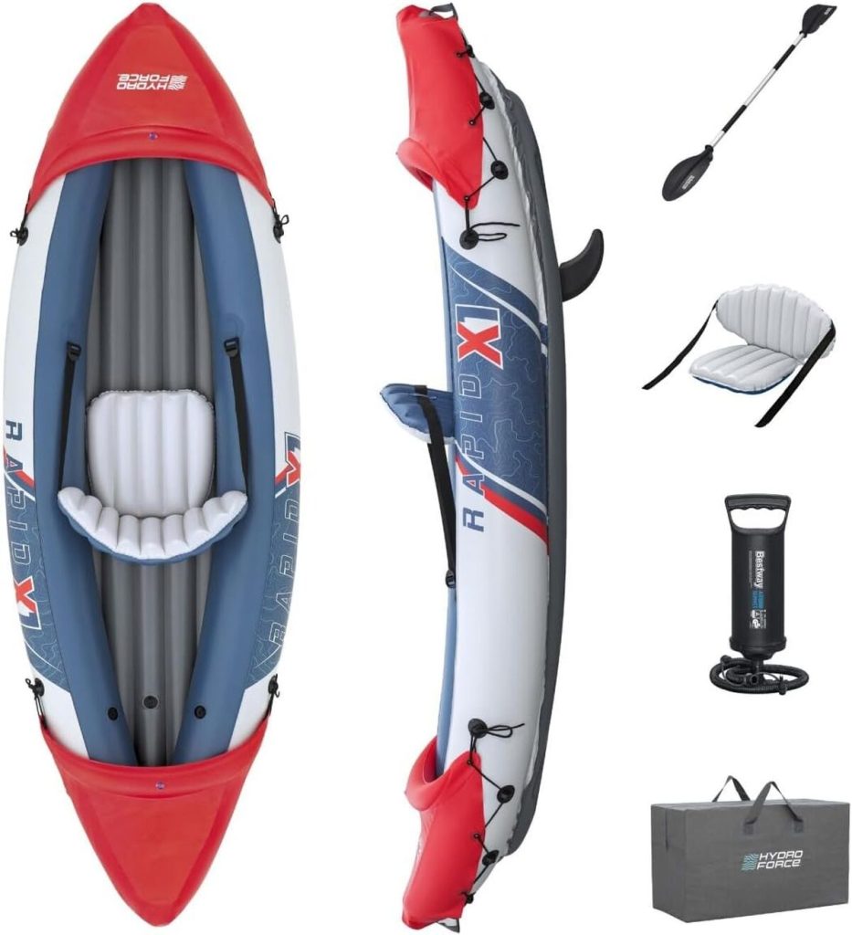Test du kayak gonflable Bestway Hydro-Force Rapid X1 : pratique et complet