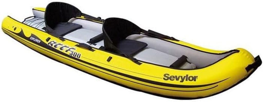 Test du kayak gonflable Sevylor Reef 300 : sit-on-top pour 2 personnes