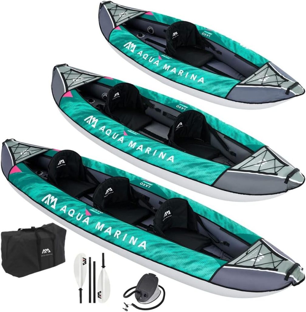 Test du kayak multicolore Aqua Marina Laxo 10'6" pour adultes unisexes