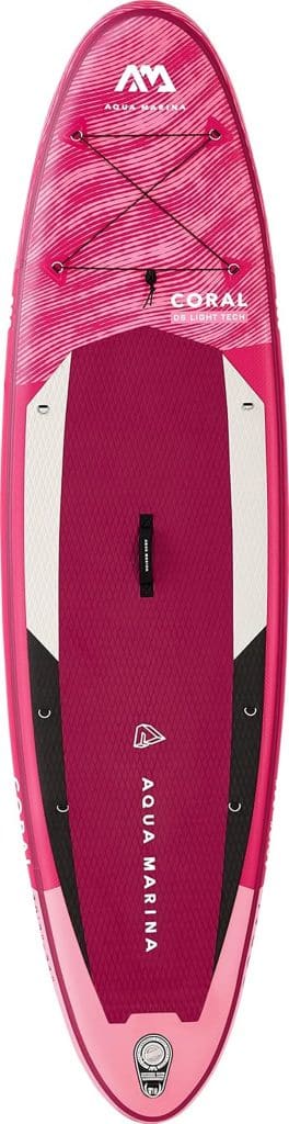 Test du paddle Aqua Marina Coral 10'2" multicolore pour adultes