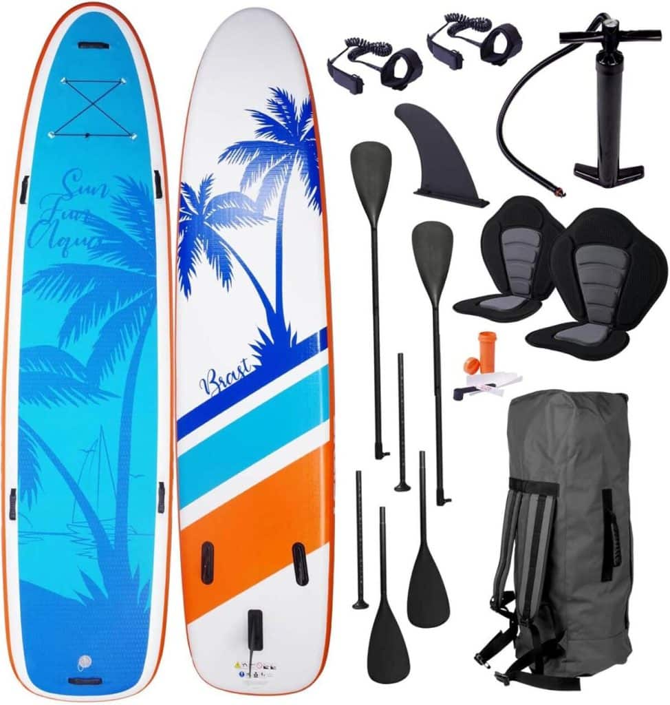 Test du paddle gonflable Brast Family 210kg : performance et robustesse