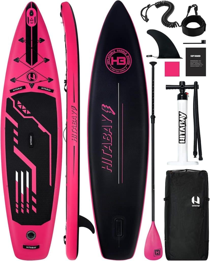 Test du stand up paddle board gonflable adulte max.150 kg