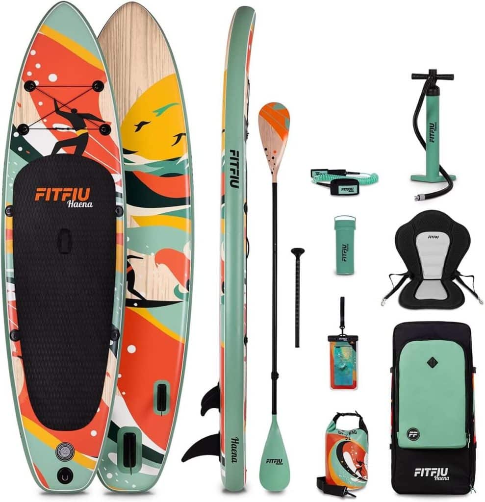 Test FITFIU Fitness HAENA : paddle surf gonflable avec kit complet
