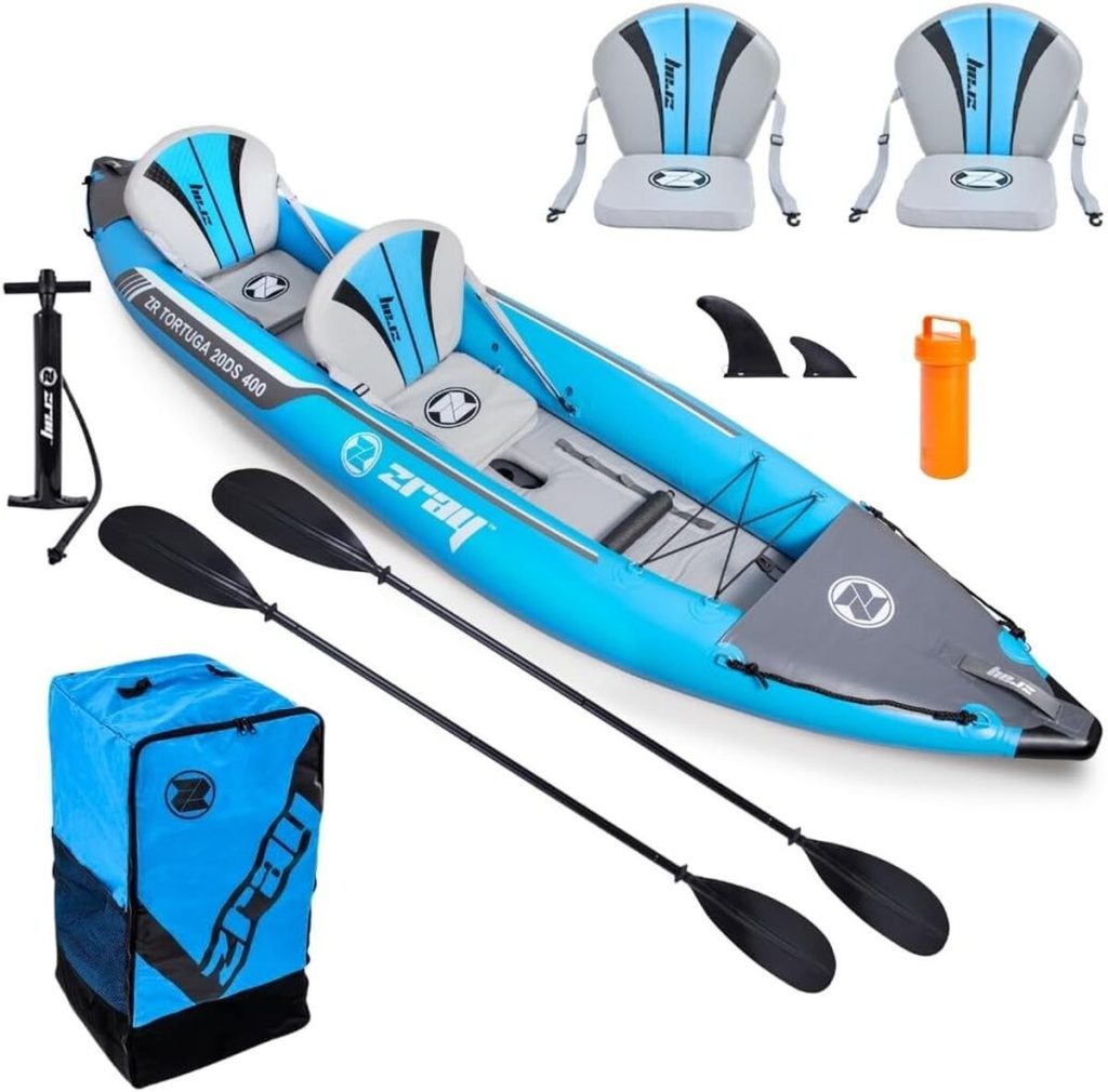 Test : kayak ZRAY Tortuga 400 DS20 pour 2 personnes