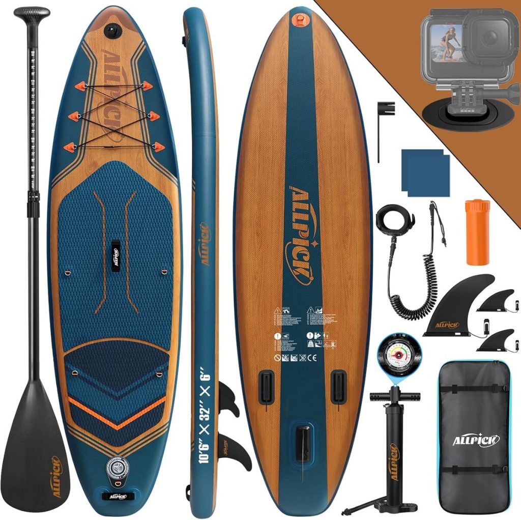 Test paddle gonflable Allpick 320 cm : kit complet pour tous niveaux