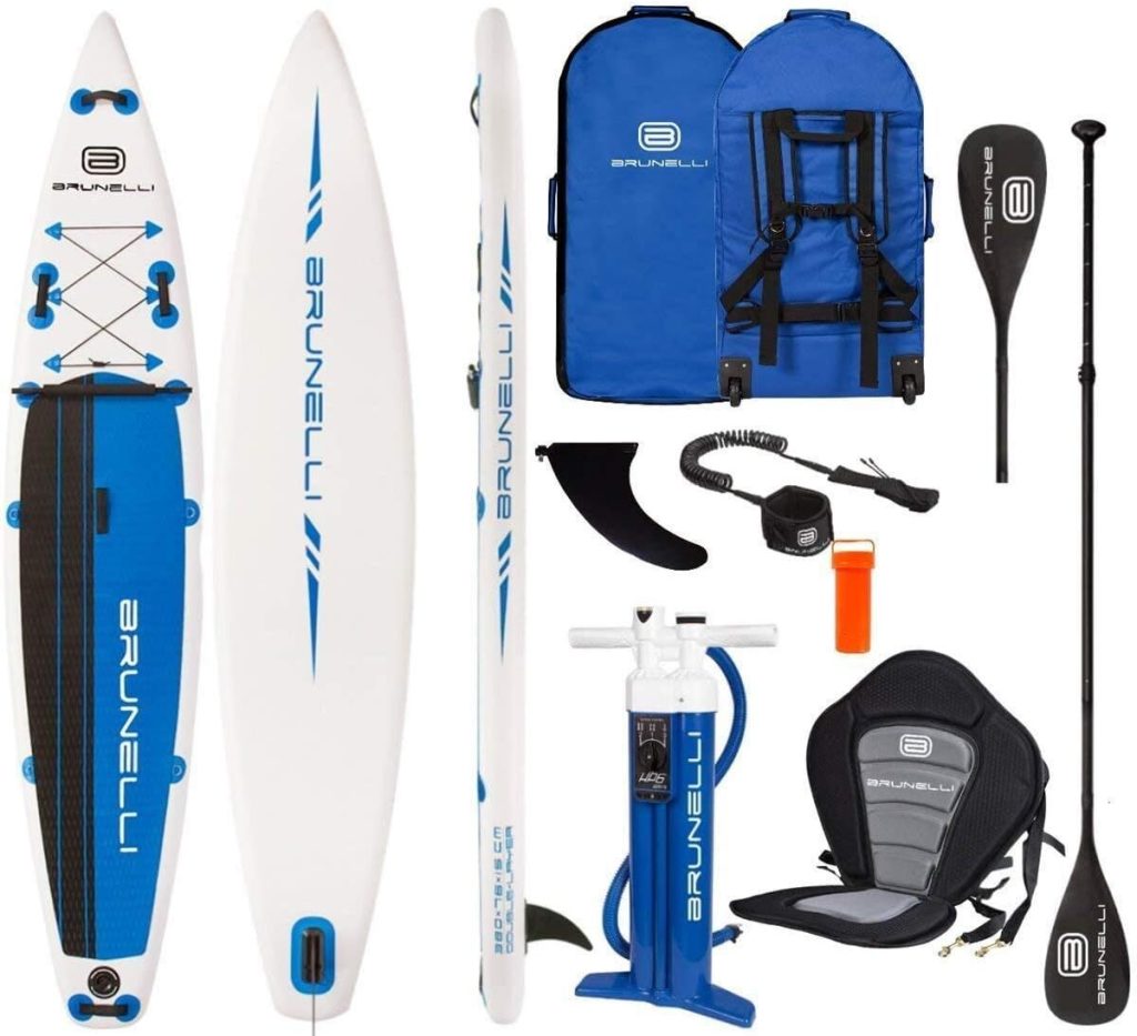 Test : planche de surf Brunelli Premium 12.6 iSUP double couche