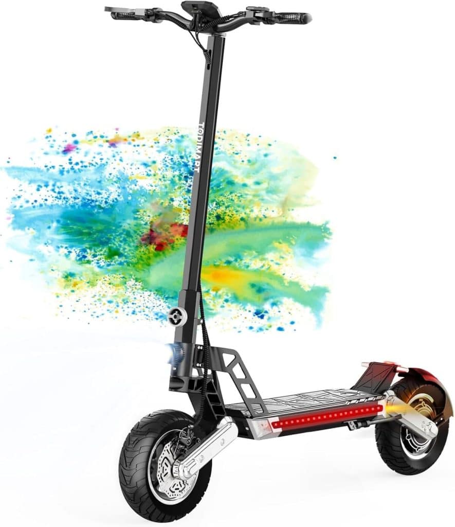 Test de la trottinette électrique Todimart G2 : puissance 500W et double suspension