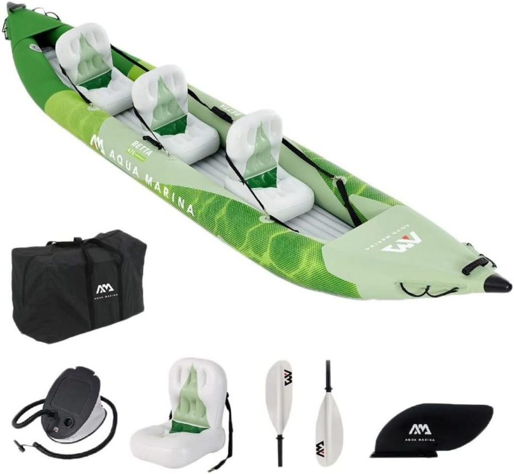 Test du kayak Aqua Marina Betta 15’7″ : performance et style multicolore pour adultes