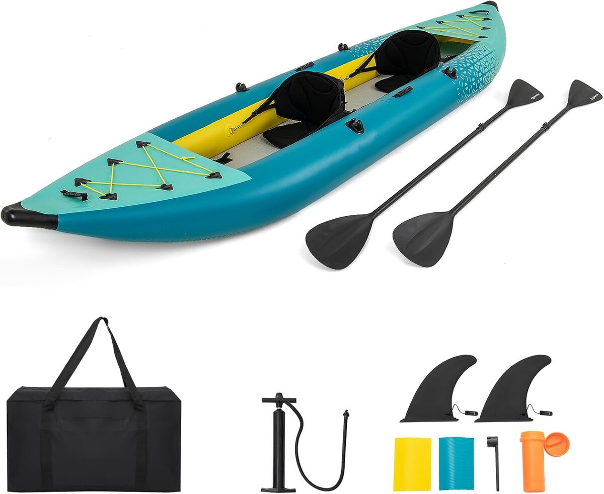 Test du kayak gonflable 2 places HOMASIS : praticité et performance