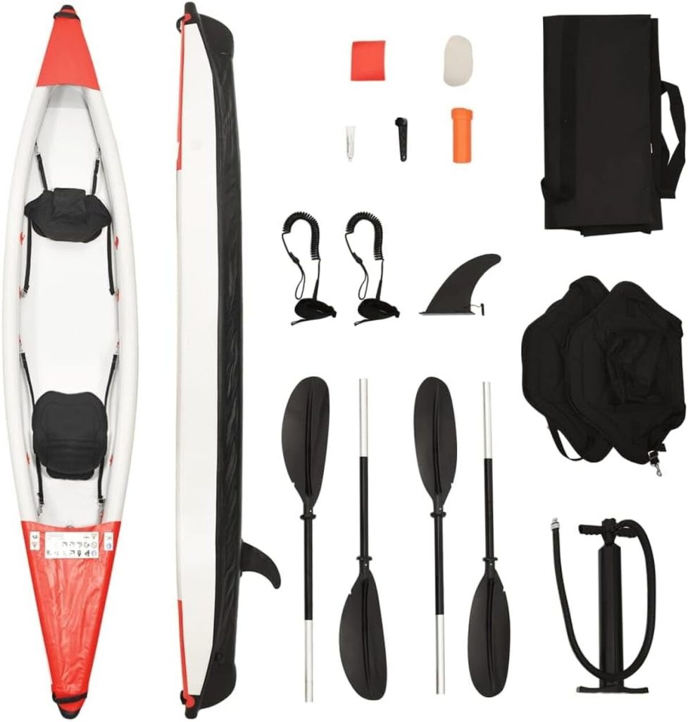 Test du kayak gonflable vidaXL : performance et praticité