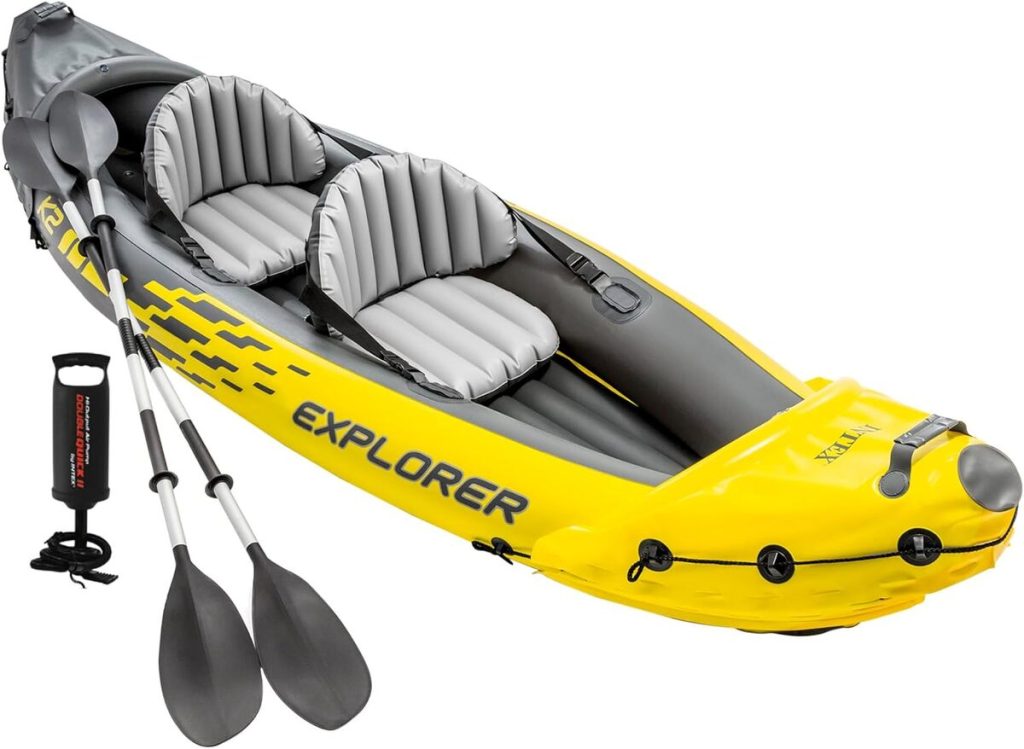 Test du kayak Intex Explorer K2 : embarquez à deux