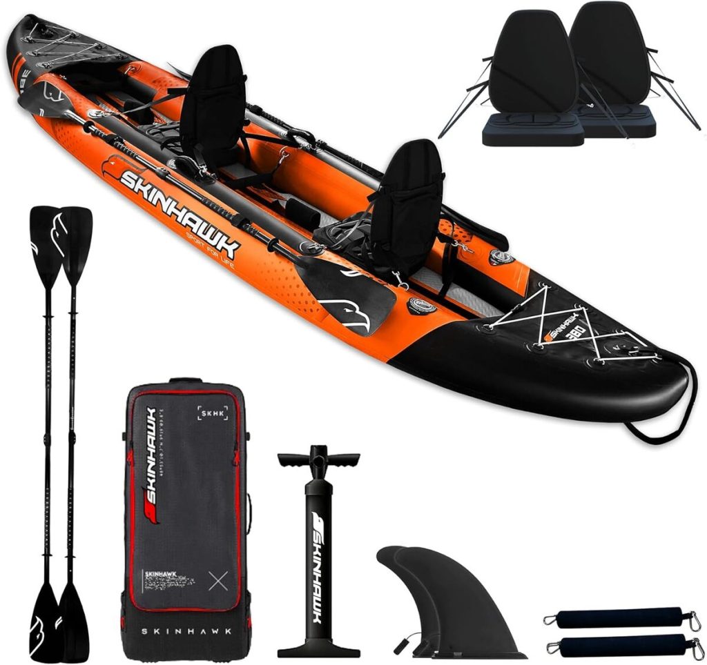 Test du kayak Skinhawk 380 : l'aventure à deux sur l'eau