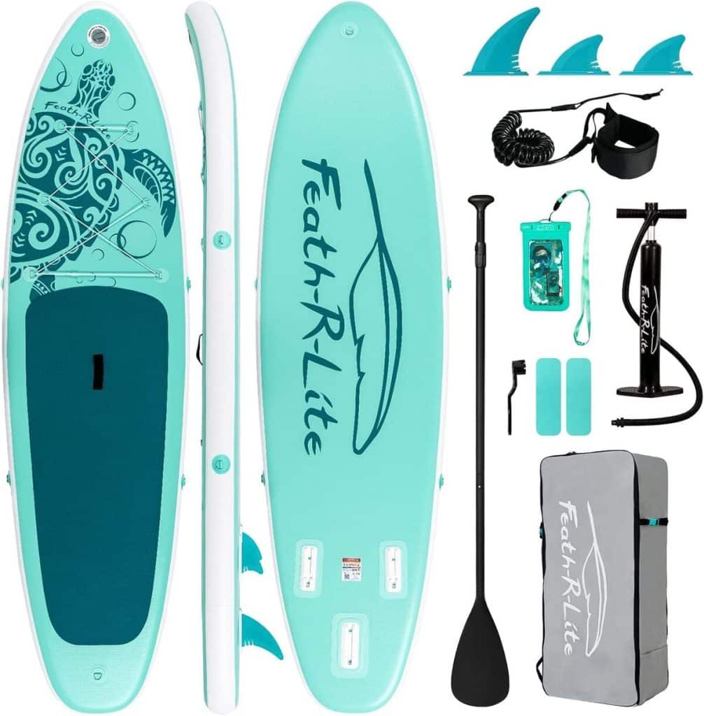 Test du paddle gonflable Feath-R-Lite 320 cm : performance et accessoires complets