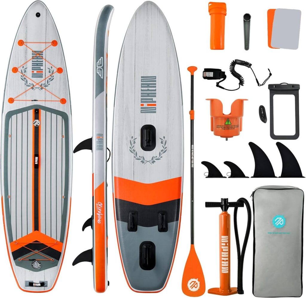 Test du paddle gonflable Niphean Extra Large pour toute la famille