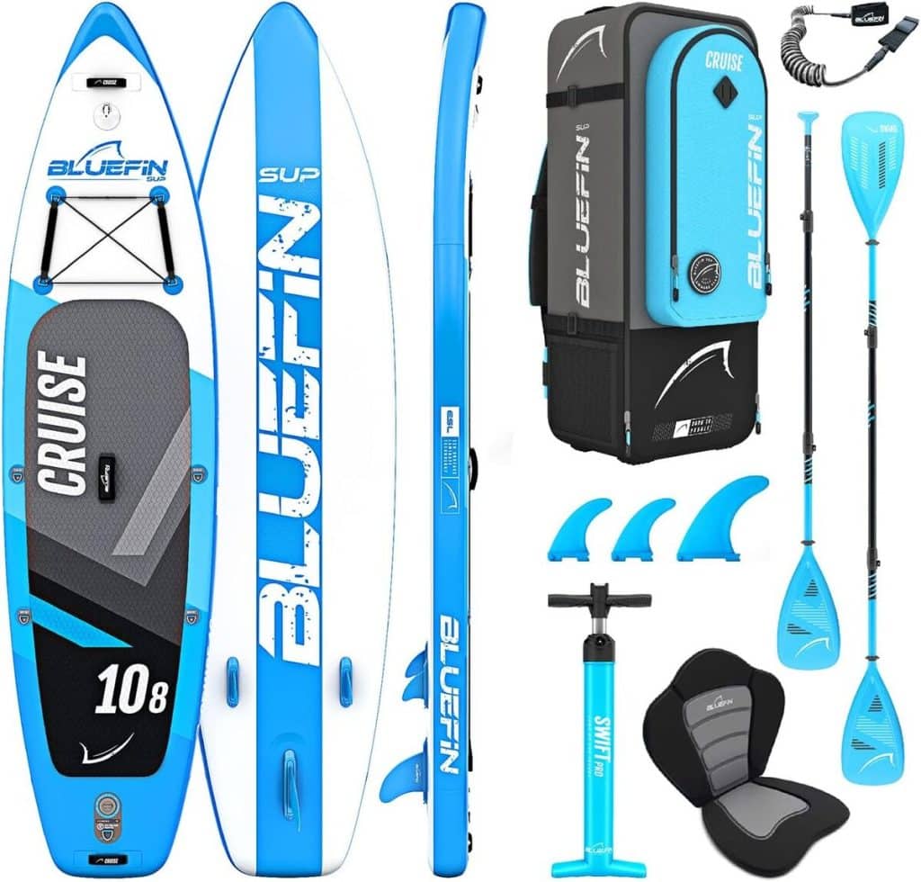 Test du SUP Bluefin : planche gonflable performante et polyvalente