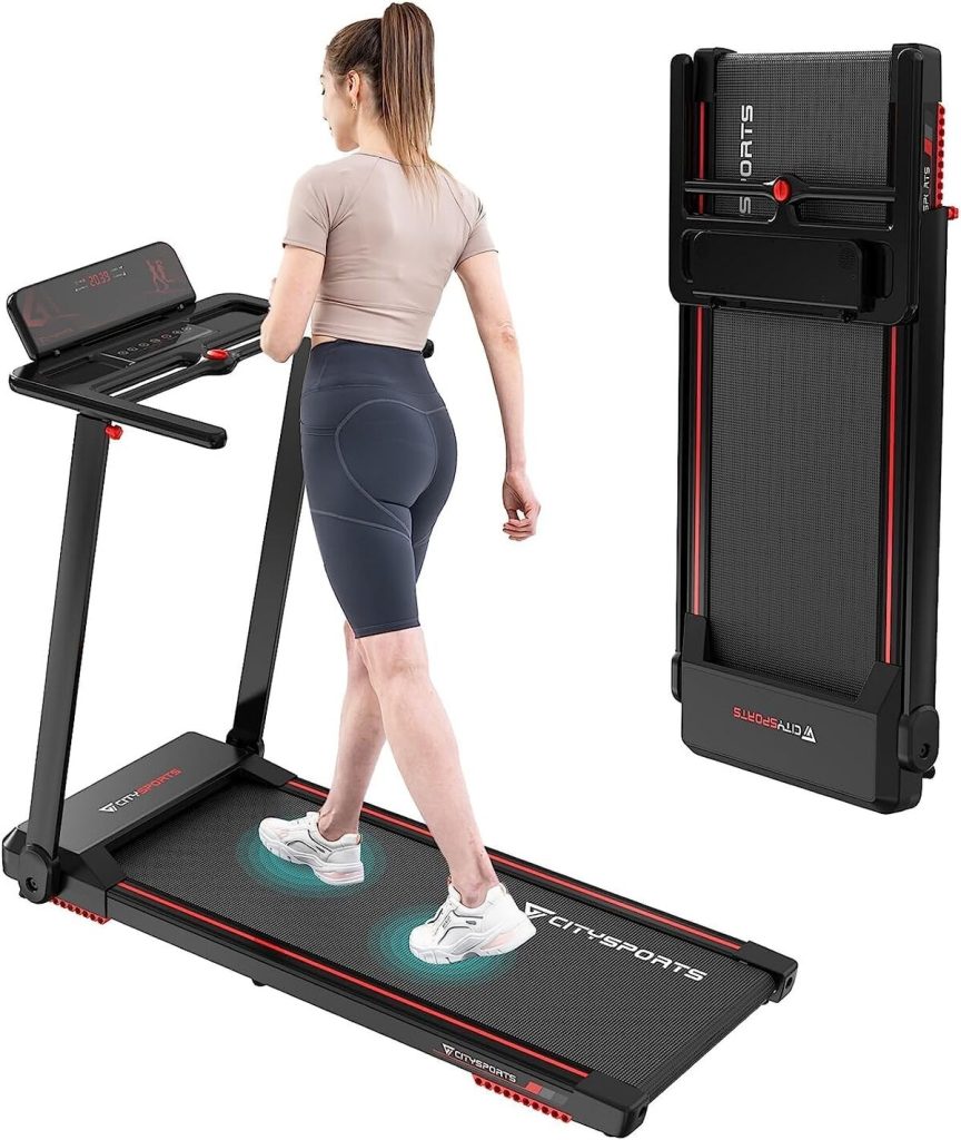Test du tapis de course pliable CITYSPORTS 12 km/h