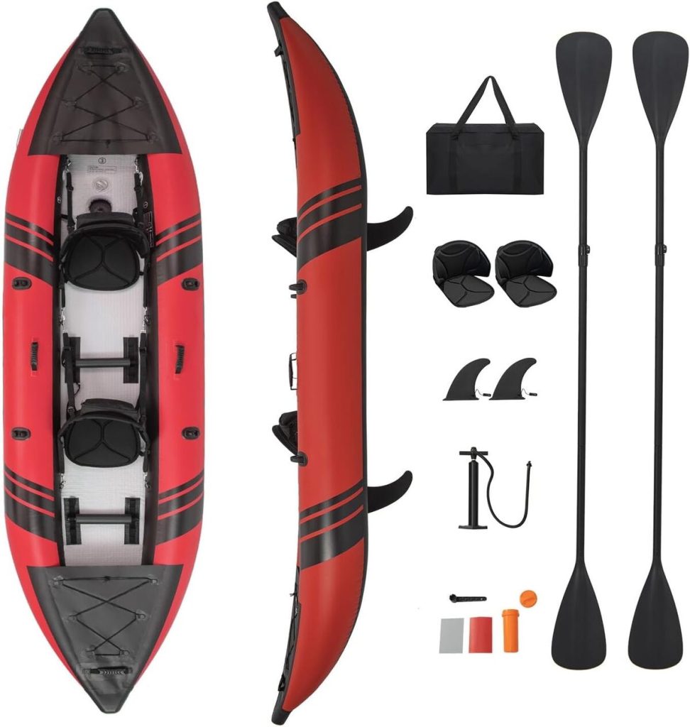 Test : kayak gonflable Safstar 2 personnes 230 kg