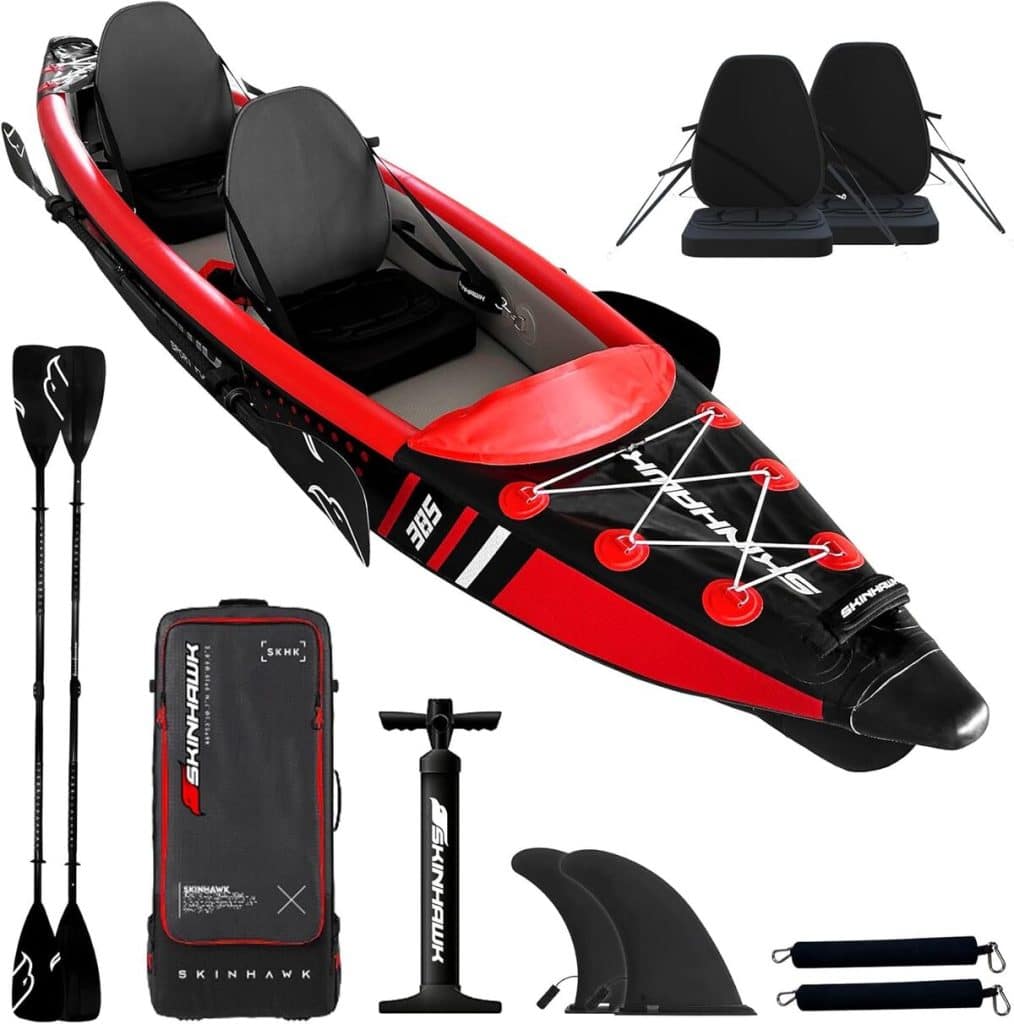 Test : kayak gonflable Skinhawk Adventure 385