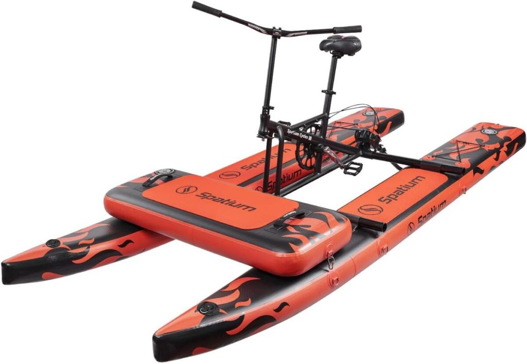 Test pédale gonflable Spatium : stable et facile à conduire