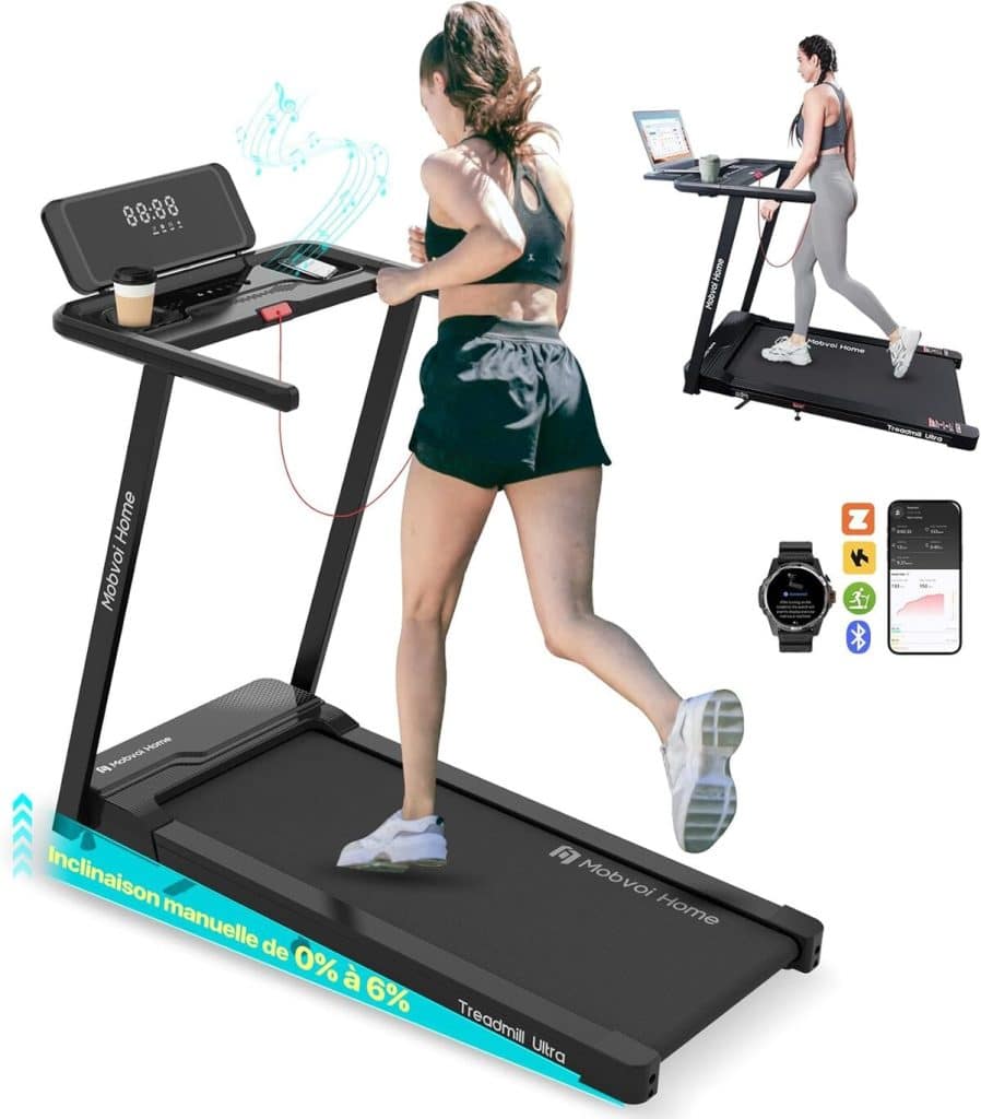 Test du Mobvoi Ultra 3 en 1 : tapis de course inclinable et performant