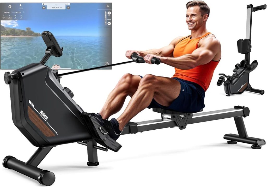 Test du rameur magnétique MettleMatic : performance et technologie Bluetooth