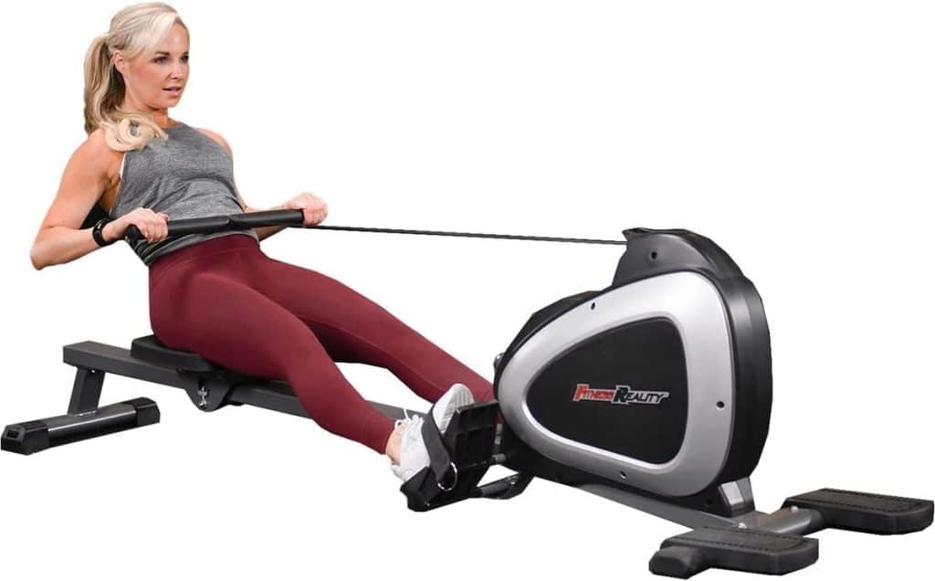 Test Fitness Reality 1000 Plus rameur magnétique Bluetooth