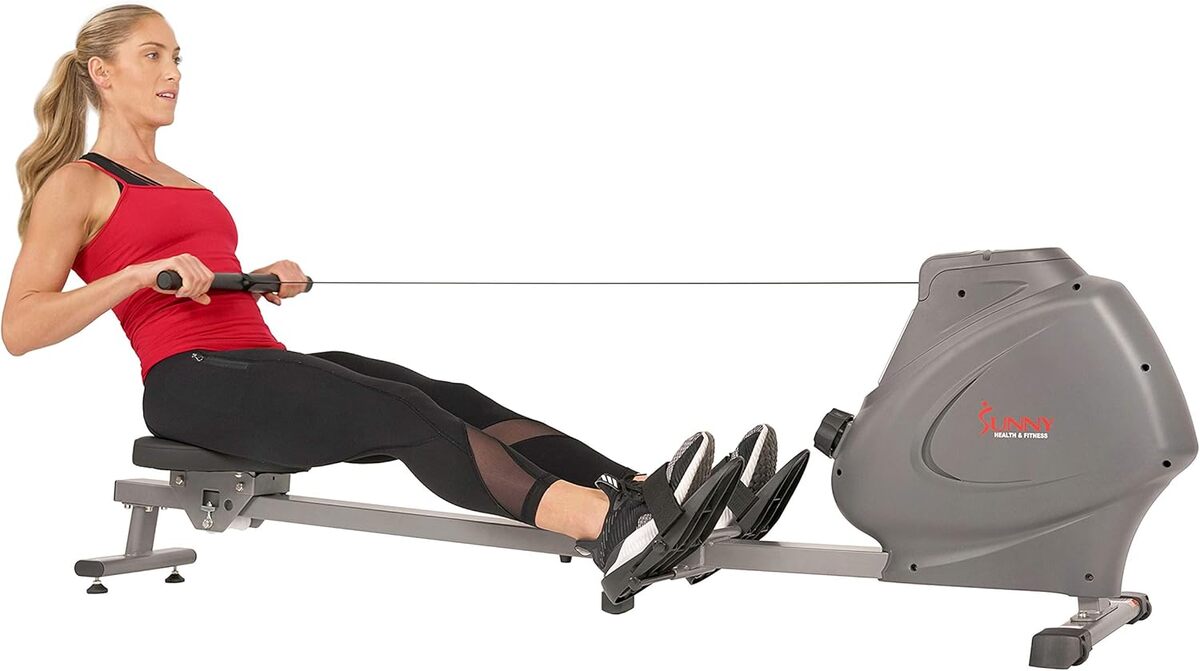 Test : rameur Sunny Health & Fitness SF-RW5801, super silencieux et compact