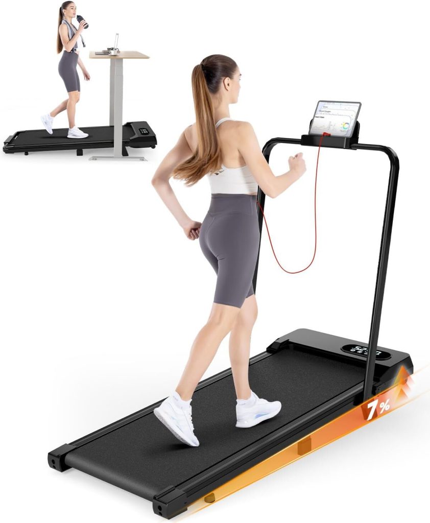 Test : tapis de course pliant 2 en 1, extra large 2.5HP