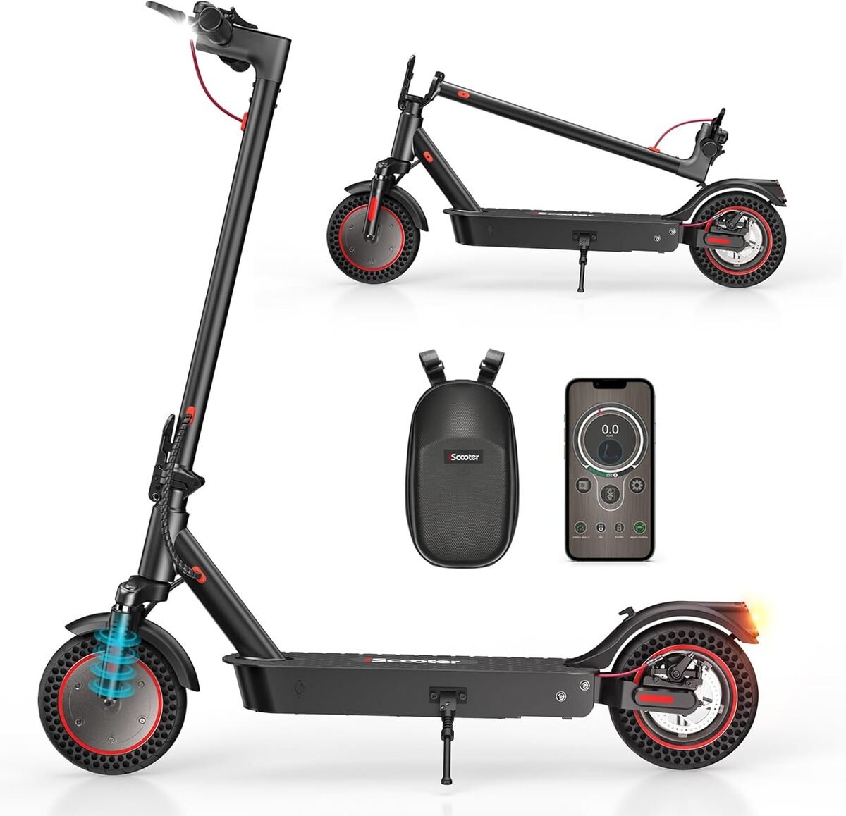 Test : trottinette électrique iScooter i9 350W pour ados et adultes