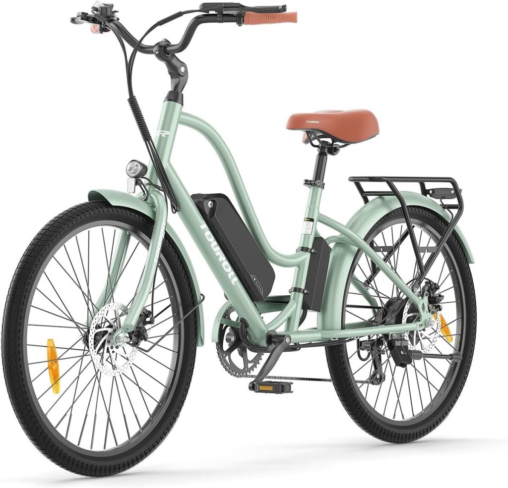 Test : vélo électrique urbain Touroll B2, 26'', 15.6Ah amovible