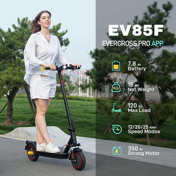 EVERCROSS EV85F Trottinettes Électriques Adultes, 8.5