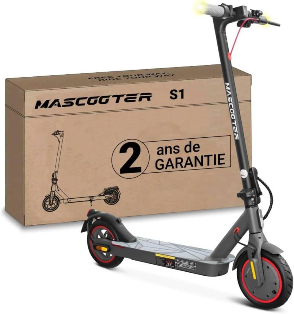 Test de la trottinette électrique Mascooter S1 : autonomie et puissance