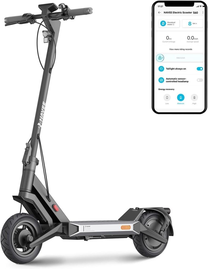 Test de la trottinette électrique Navee S60 : puissance et polyvalence