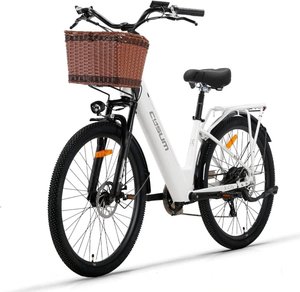 Test du cysum X-City : le vélo électrique urbain pour femmes