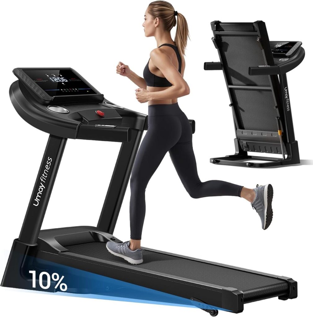 Test : tapis de course pliable UMAY 14 km/h 3, 0 HP