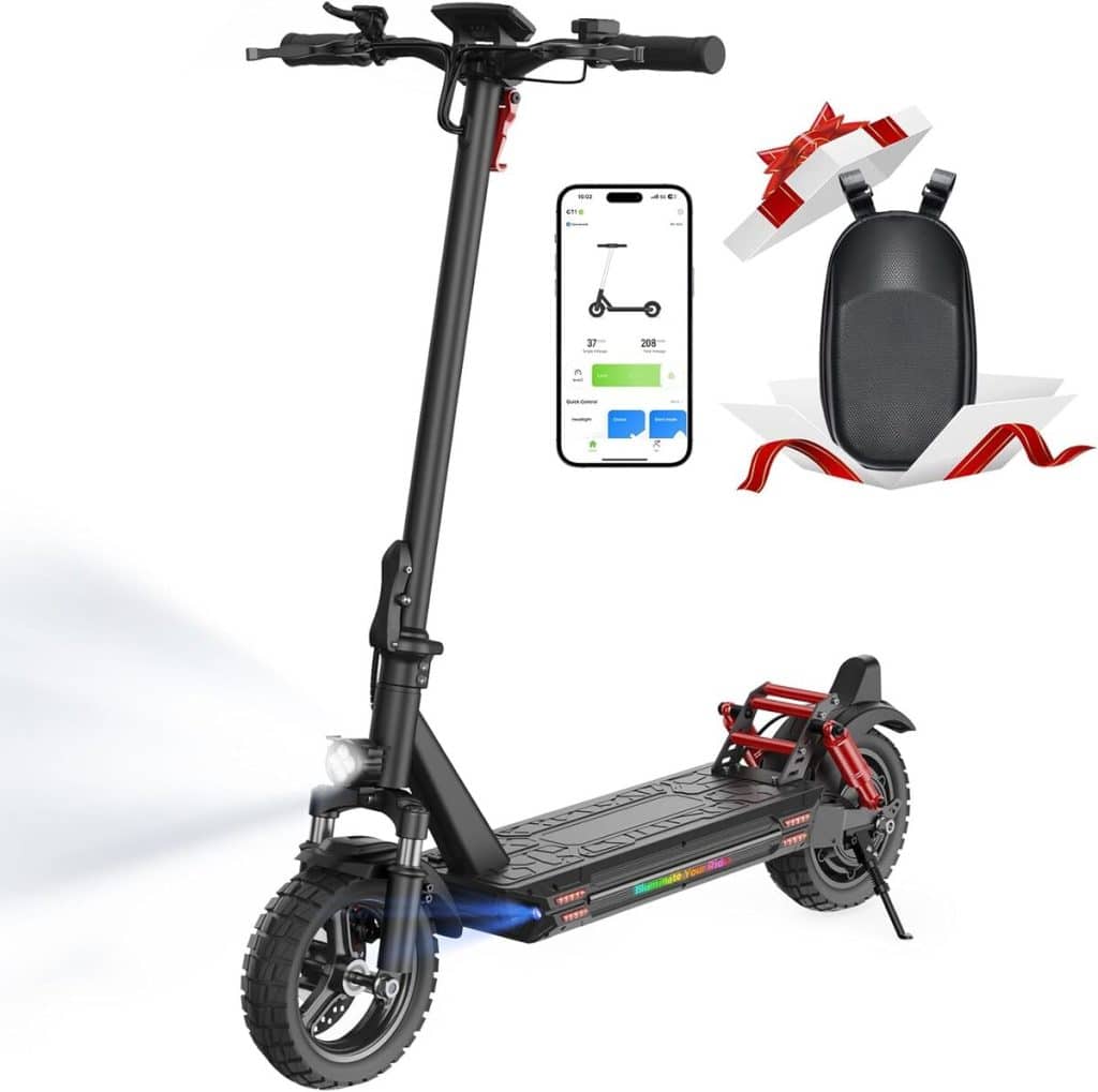 Test : trottinette électrique iScooter 800W avec applis et serrures