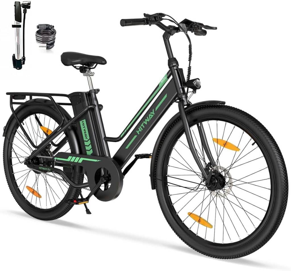 Test : vélo électrique HITWAY 26 pouces, performance et autonomie