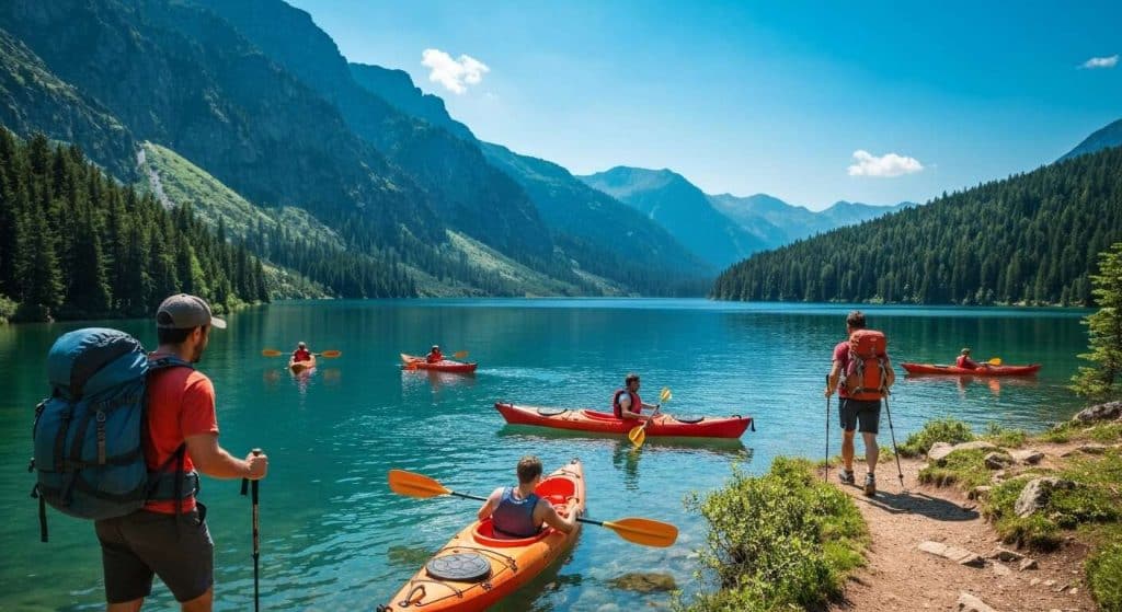 Meilleures destinations pour randonnées et sports nautiques