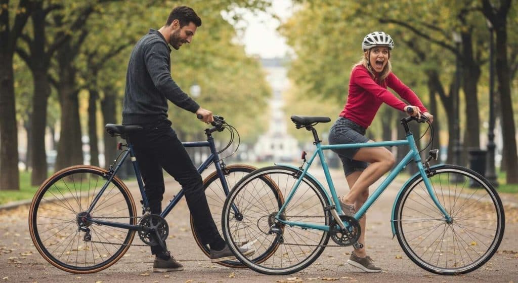 Différences entre un vélo homme et femme : ce qu'il faut savoir