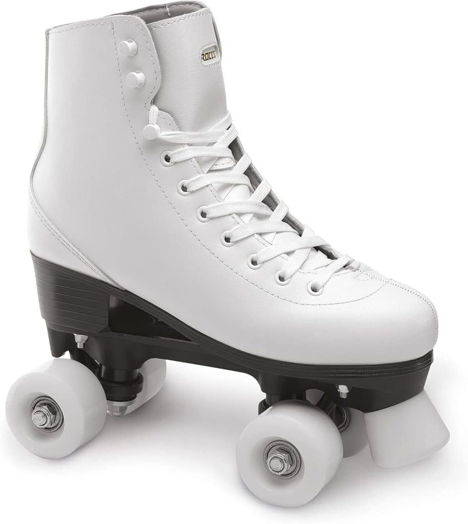 Test des patins Roces RC1 Classic quad skates, 41 blanc
