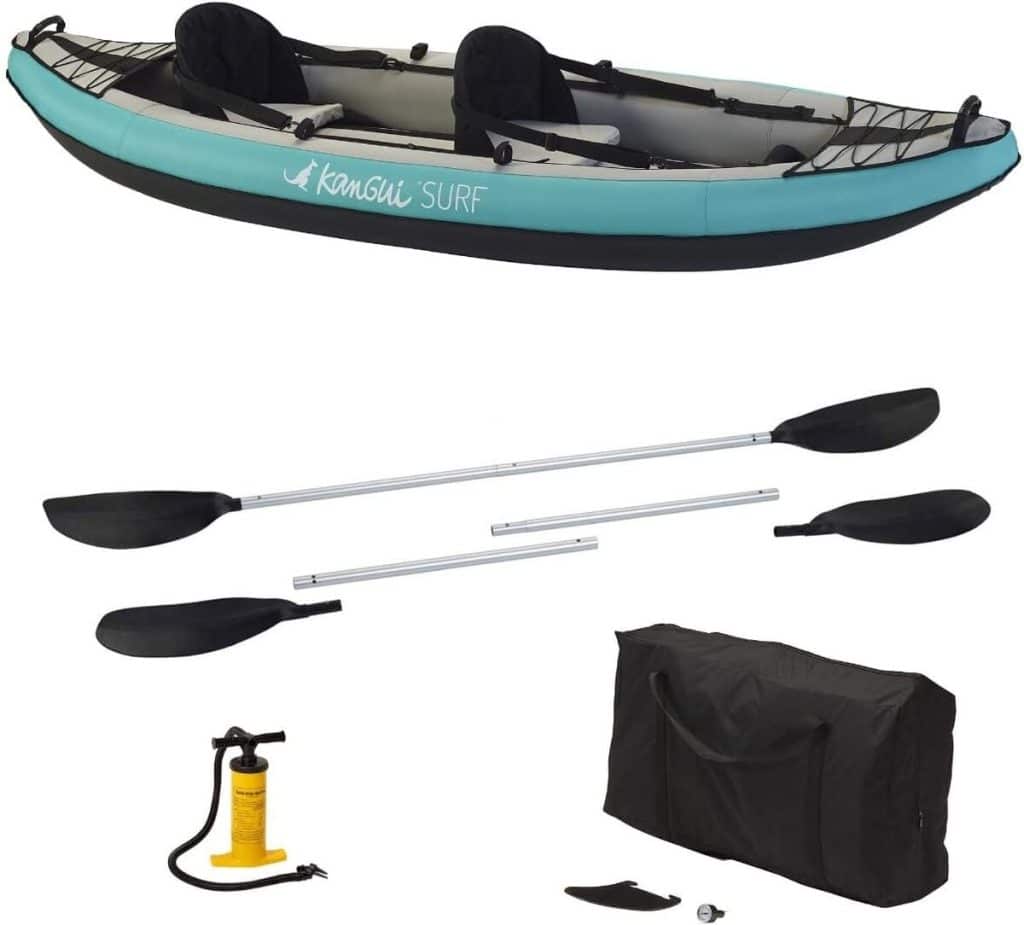 Test du kayak gonflable Kangui Canoë Laori : confort et performance