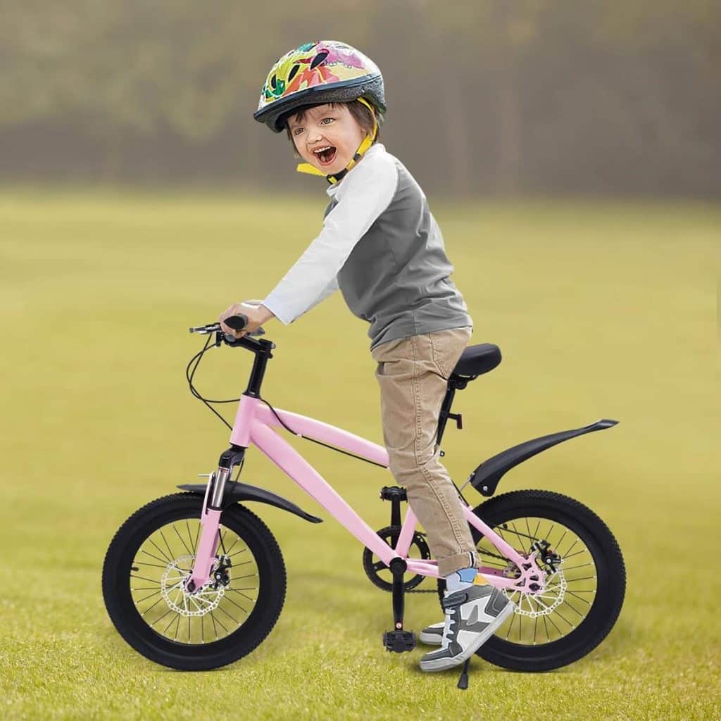 Test du vélo BMX Freestyle OMGGYER 18" pour enfant