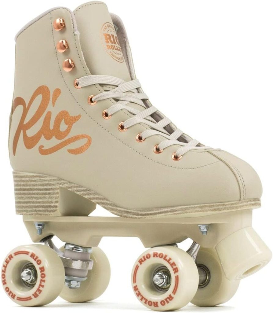 Test des patins Rio Roller Quad Skates rose pointure 42