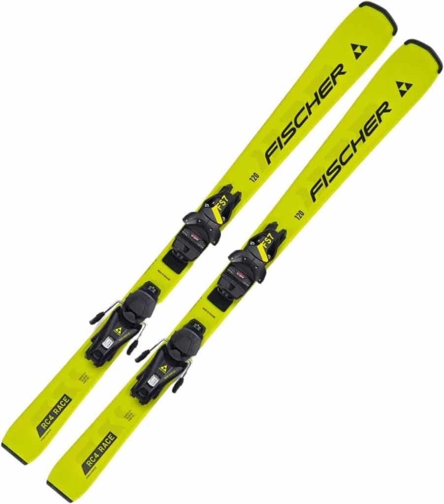 Test des skis alpins Fischer RC4 Race 130 cm pour juniors
